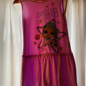 Pink Lol Surprise doll dress